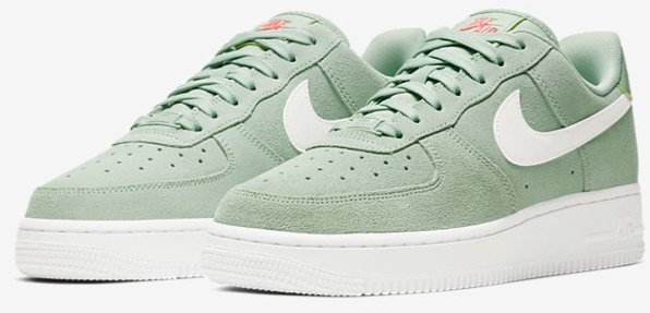 NIKE Pistachio Air Force 1 ‘07 Trainers