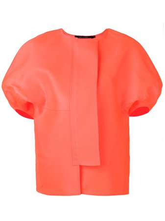 Orange Sofie D'hoore Clock Structured Jacket | Farfetch.com