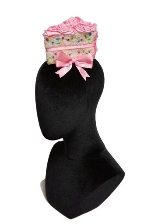 BeholderFashions | Bakery Sweets Cake Slice Fascinators or Desk Decor ~ Many Cake and Frosting Flavors Available! ~ Made to Order