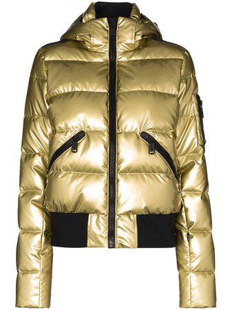 Goldbergh Aura Quilted Hooded Ski Jacket - Farfetch