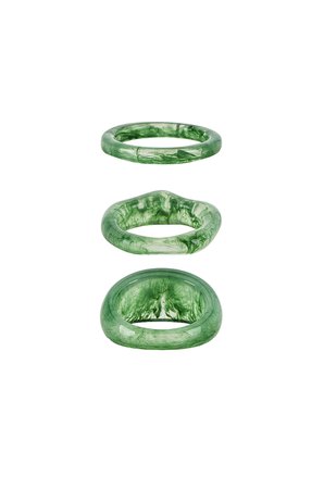 8 Other Reasons Jade Colored Ring Set in Green | REVOLVE