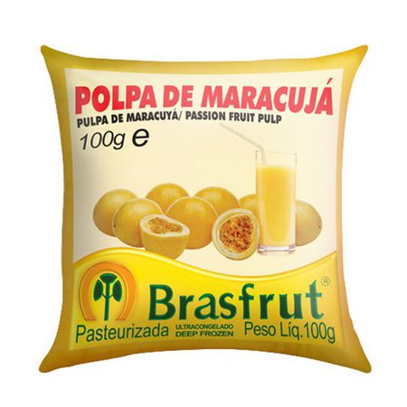 POLPA FRUTA BRASFRUT 100G MARACUJA - Savegnago Online