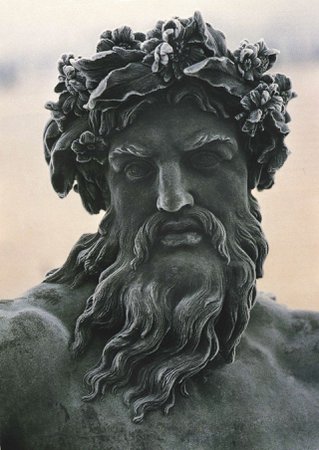 Zeus- King of the gods, the ruler of Mount Olympus and the Greek god