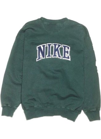nike sweater green