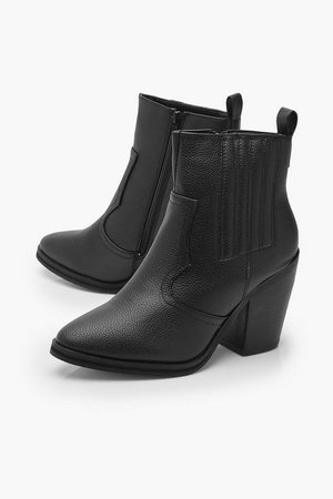 Ankle Western Boots | Boohoo