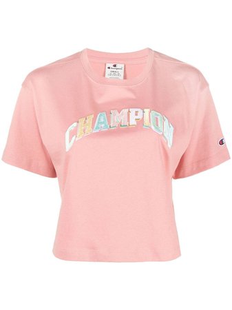 Champion t-shirt à Logo Imprimé - Farfetch