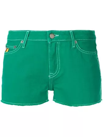 Mira Mikati basic denim shorts