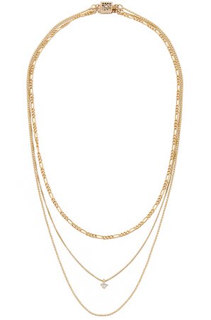 Gilded Layered Necklace