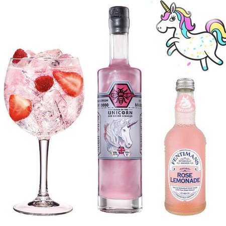 You can now get pink glittery 'unicorn' gin for £24 (and it tastes like marshmallows)