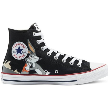Converse X Bugs Bunny Chuck Taylor All Star High Noir, Gris - Chaussures Basket montante 128,00 €