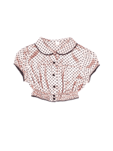 Fifi Chachnil dot tops (pink) – Poupee Boutique