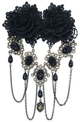 Black Roses Hairslide | EMP