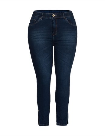 Calça Cropped Plus Size em Sarja pela Internet | Fact Jeans