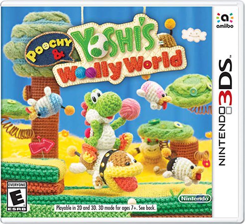 Amazon.com: Poochy & Yoshi's Woolly World - Nintendo 3DS Standard Edition: Video Games