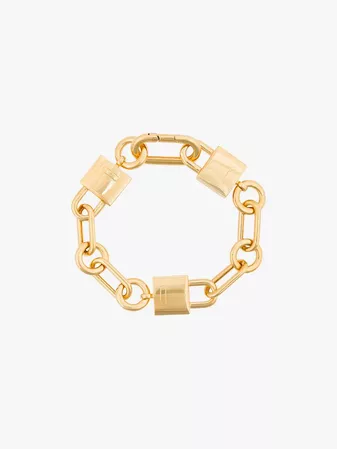 Ambush Gold padlock link bracelet | Fine Bracelets | Browns
