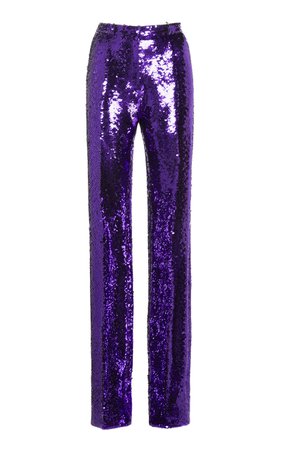 Pinterest High-Waisted Sequin-Embellished Trousers by PACO RABANNE Now Available on Moda Operandi | Fashion outfits, High waisted, Classic outfits