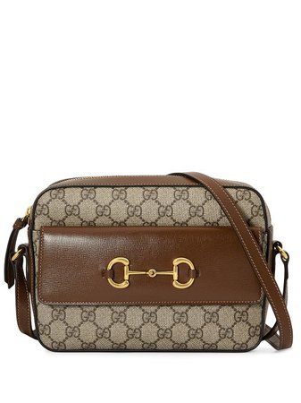 Shop brown Gucci Horsebit 1955 cross body bag with Express Delivery - Farfetch