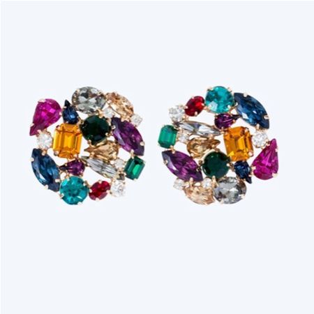 bejeweled earrings