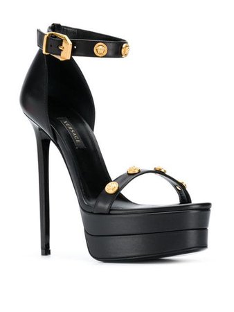 Versace Medusa Stud Icon platform sandals