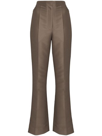 Low Classic high-rise slim-fit Trousers - Farfetch