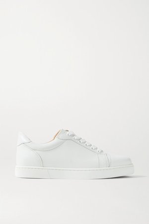 Vieira Leather Sneakers - White