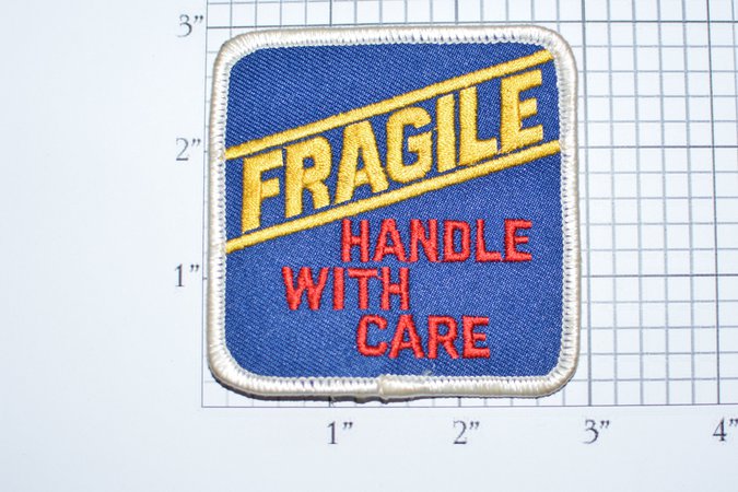 handle with care patch