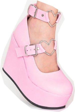 pink heat heels