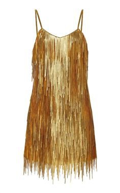 Gold Fringed dress