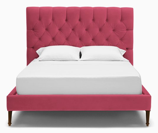 Helmsworth Bed | Joybird pink