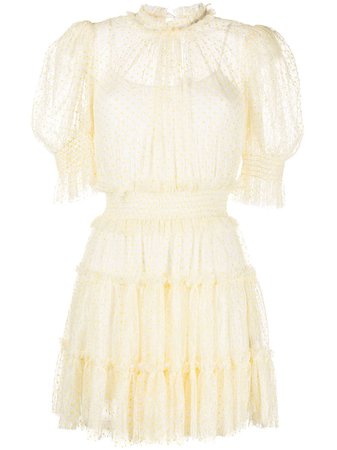 Alice McCall lace-layered Mini Dress - Farfetch