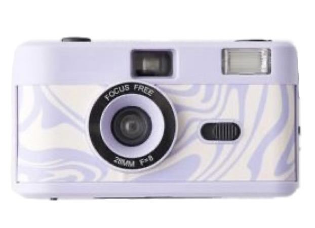 Purple camera