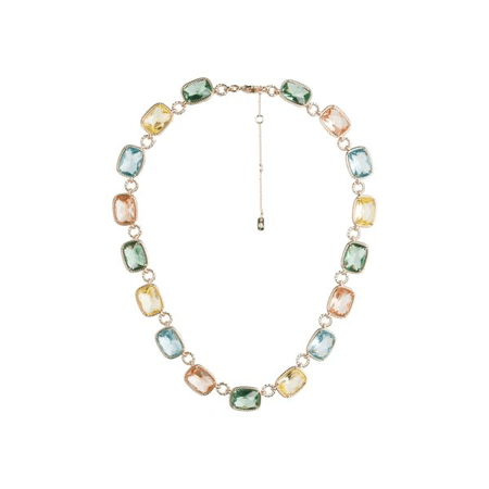 multicolor gems necklace