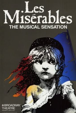 Amazon.com: Les Miserables (Broadway) Poster 27x40 Patrick A'Hearn Cindy Benson Jane Bodle: Prints: Posters & Prints
