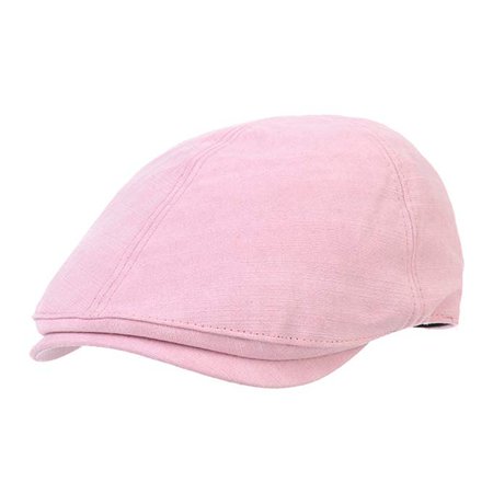 WITHMOONS Simple Newsboy Hat Flat Cap SL3026 (Pink) at Amazon Men’s Clothing store