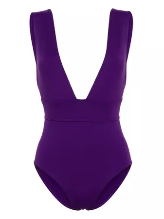 ERES Pigment V-neck Swimsuit - Farfetch