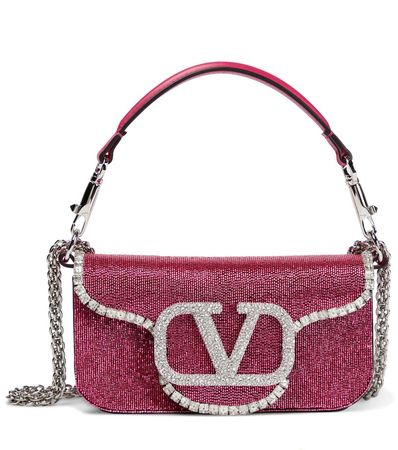 VALENTINO GARAVANI Locò Small embellished shoulder bag