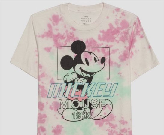 Mickey Mouse crop