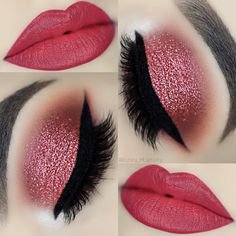 Pinterest - Popular Glitter Makeup Ideas to Rock the Party picture 2 | Learn Arabic