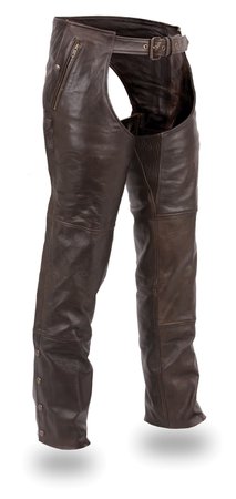 Leather Brown Chaps