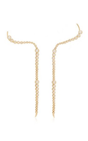 Eminence 14k Gold Diamond Earrings By Ondyn | Moda Operandi