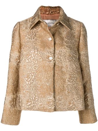Valentino floral brocade jacket - FARFETCH