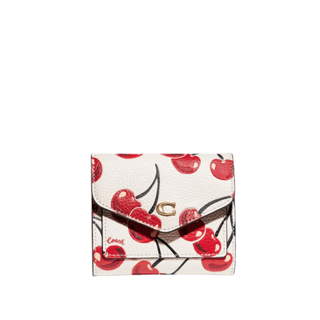 Coach - WYN SMALL WALLET WITH CHERRY PRINT