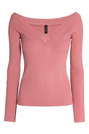 pink sweater shirt