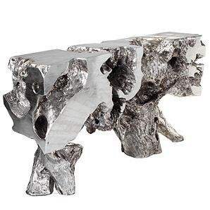 Silver Console Table | Sequoia Collection | Z Gallerie