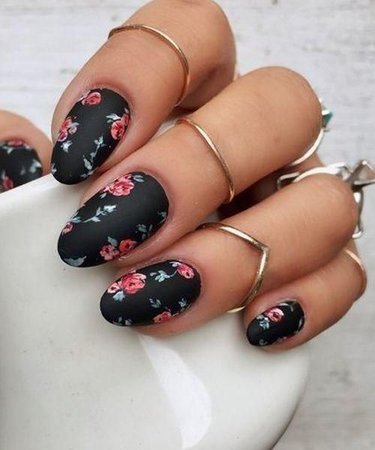 floral nails - Google Search