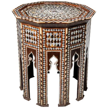 Inlaid Table For Sale at 1stDibs