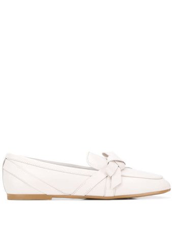TOD'S bow interlace loafers