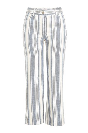 Striped Cropped Trousers Gr. 1