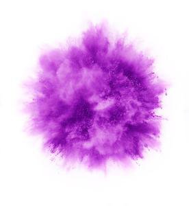 exploding purple powder