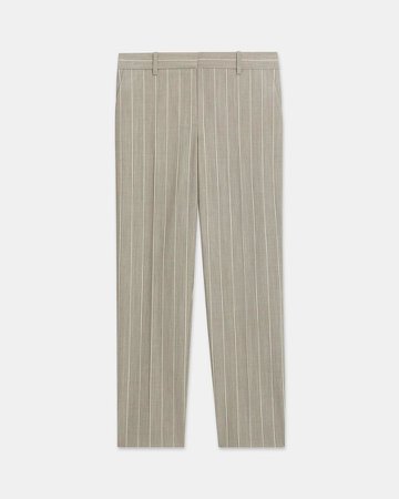 Treeca Pant in Striped Good Wool